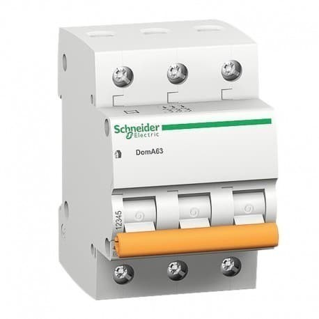 MCB 3 phase 63A Schneider