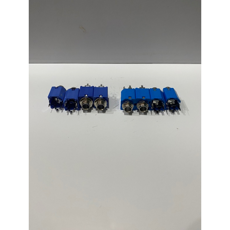 soket akai mono stereo biru tembaga bagus soket akai mono body