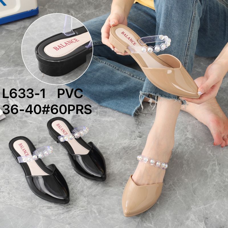 Sandal jelly karet dewasa model Slop bakpao terbaru Balance 36-40
