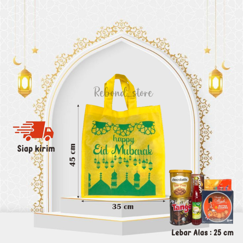 

READY STOCK Tas Spunbond Lebaran/ Tas Hampers Murah/ Tas Hampers Idul fitri/ Tas Bingkisan Lebaran