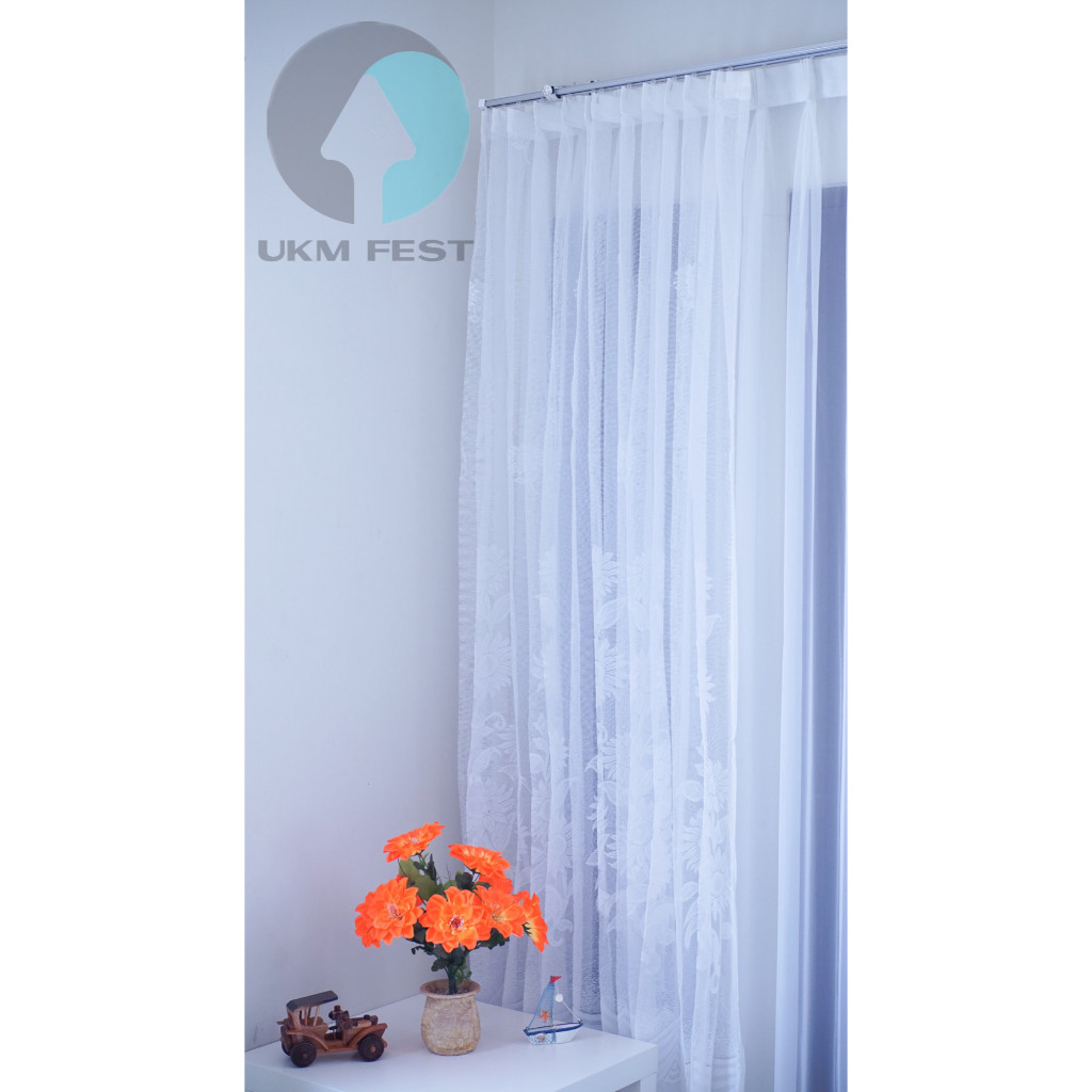 Vitrase Gorden Puring Gordyn (Ukm Fest) JAMINAN GARANSI 100%