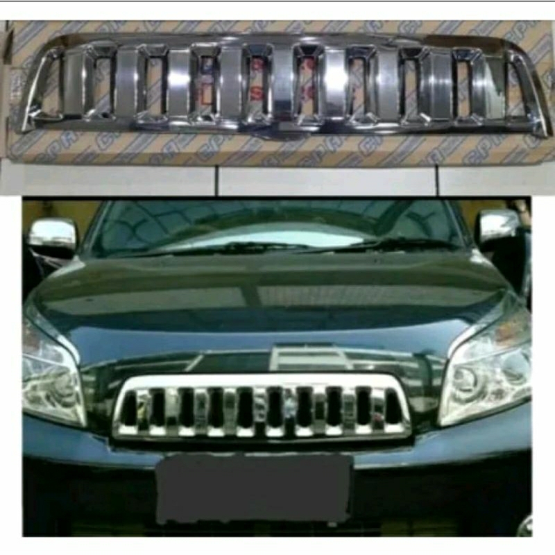 Grill Rush Terios lama 2008 2009 2010 2011 chrome