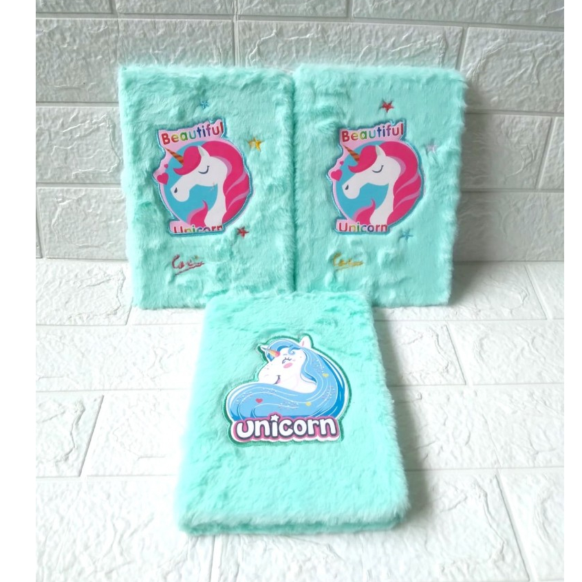 

Notebook Bulu Unicorn A5 / Buku Catatan / Agenda / Diary