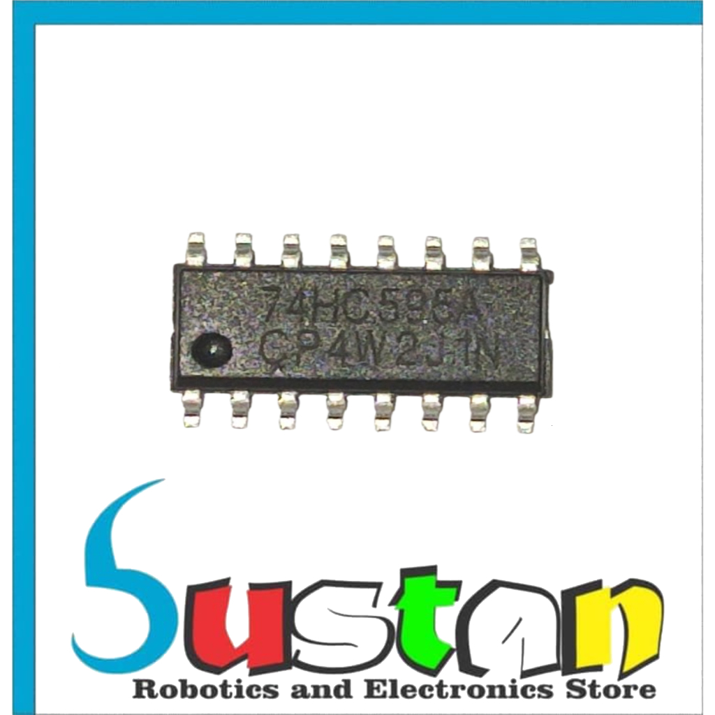 SM74HC595A 74HC595A SMD SOP16 8 Stage Serial Shift IC Register 74HC595