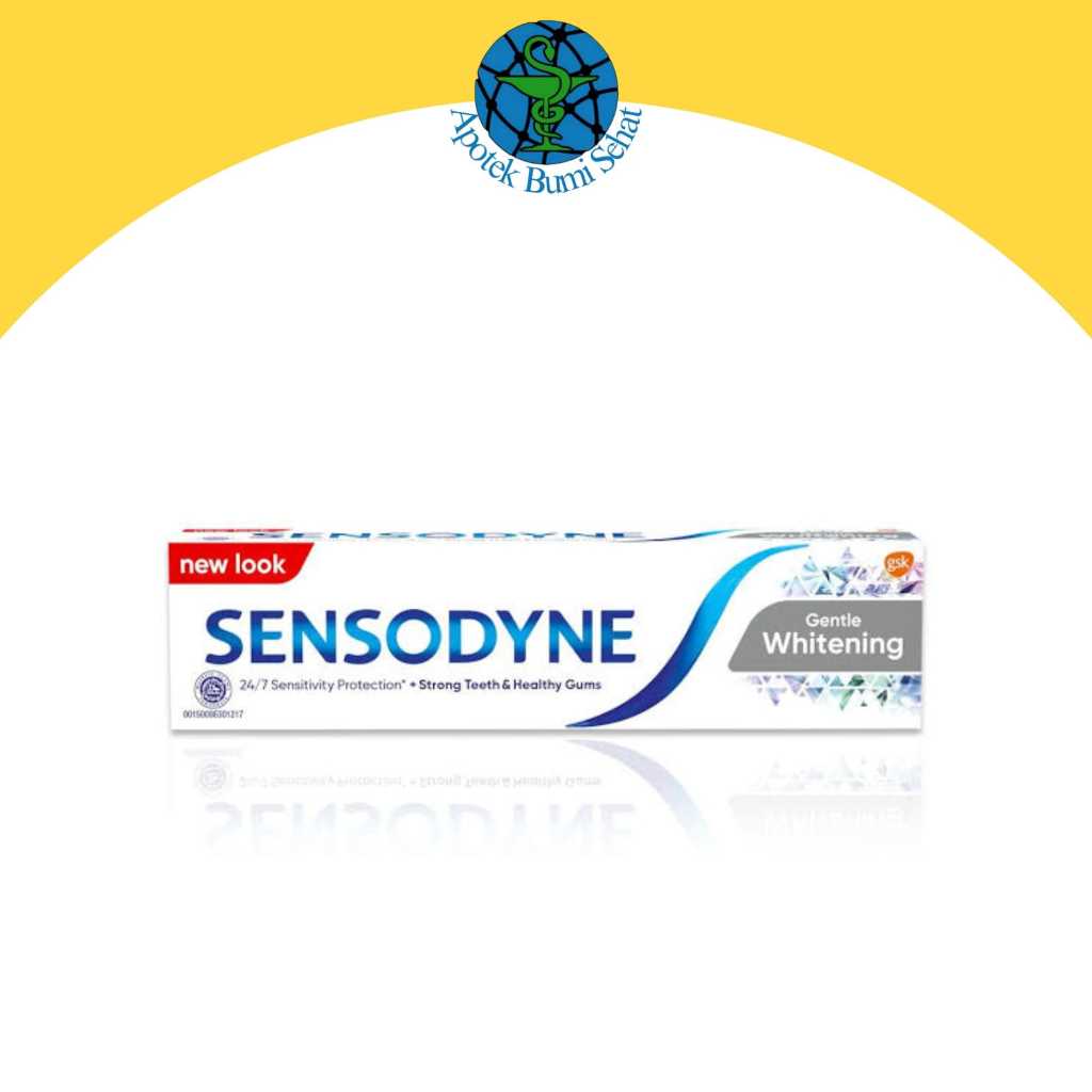 Pasta Gigi Sensodyne Gentle Whitening / Cool Gel / FreshMint / Repair&Protec 160gr