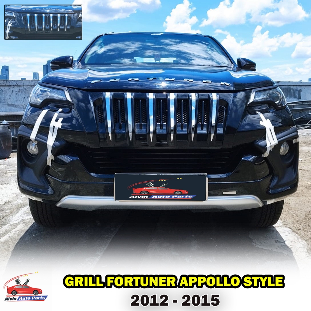GRILL GRAND FORTUNER 2011 - 2015 - GRILL FORTUNER 2015 APOLLO STYLE