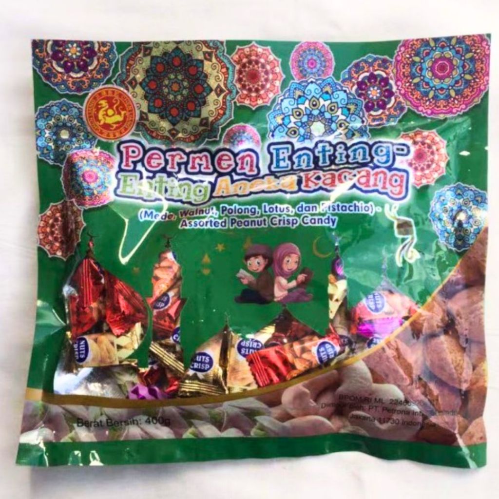 

Permen Enting-Enting Aneka Kacang Lebaran 400 Gr / Halal