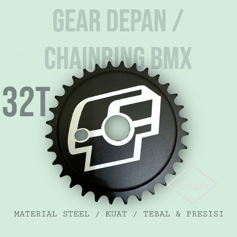 Chainring BMX 20 Rotel Gir Gear Depan Chain Ring Sepeda BMX 32T Steel Gigi 32 T Engkol Gir Langsung 