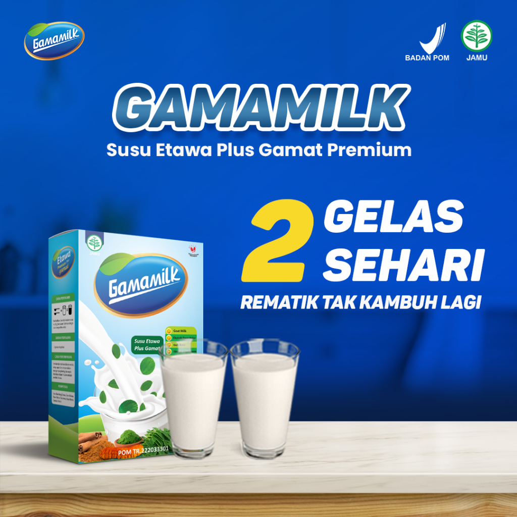 

GAMAMILK Susu Etawa - Solusi Atasi Rematik 100% ORIGINAL