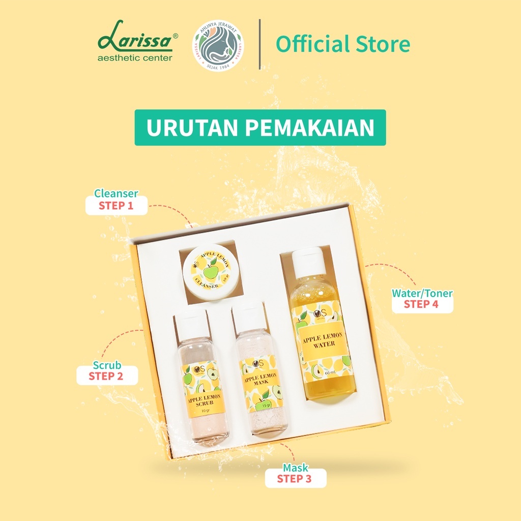 APPLE LEMON FACIAL HOME KIT