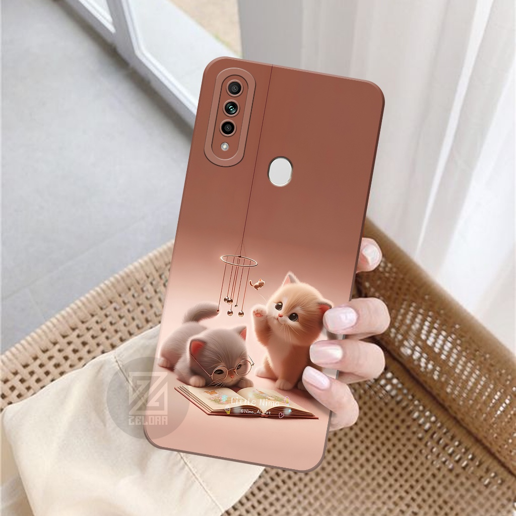 Case OPPO A31 Fashion Case Kucing Softcase OPPO A31 Silikon Pro Camera Casing OPPO A31 Kesing OPPO A