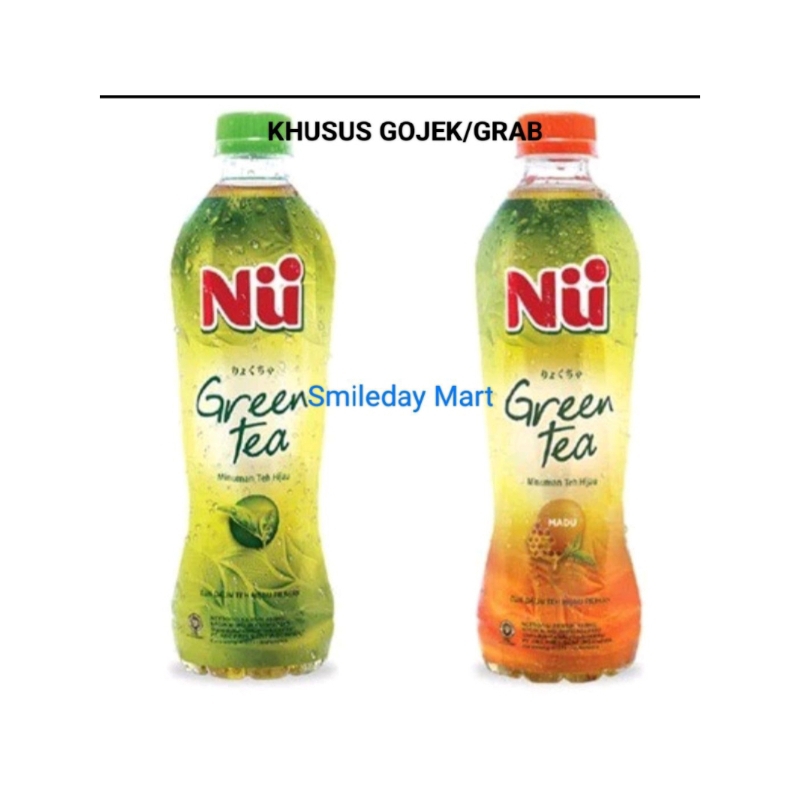 

Nu Green Tea Honey 450ml / Nu Green Tea Original 1 Dus 24Botol