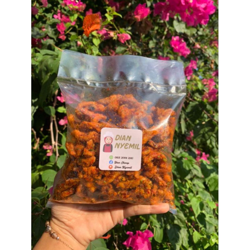 

usus crispy 250gr pedas