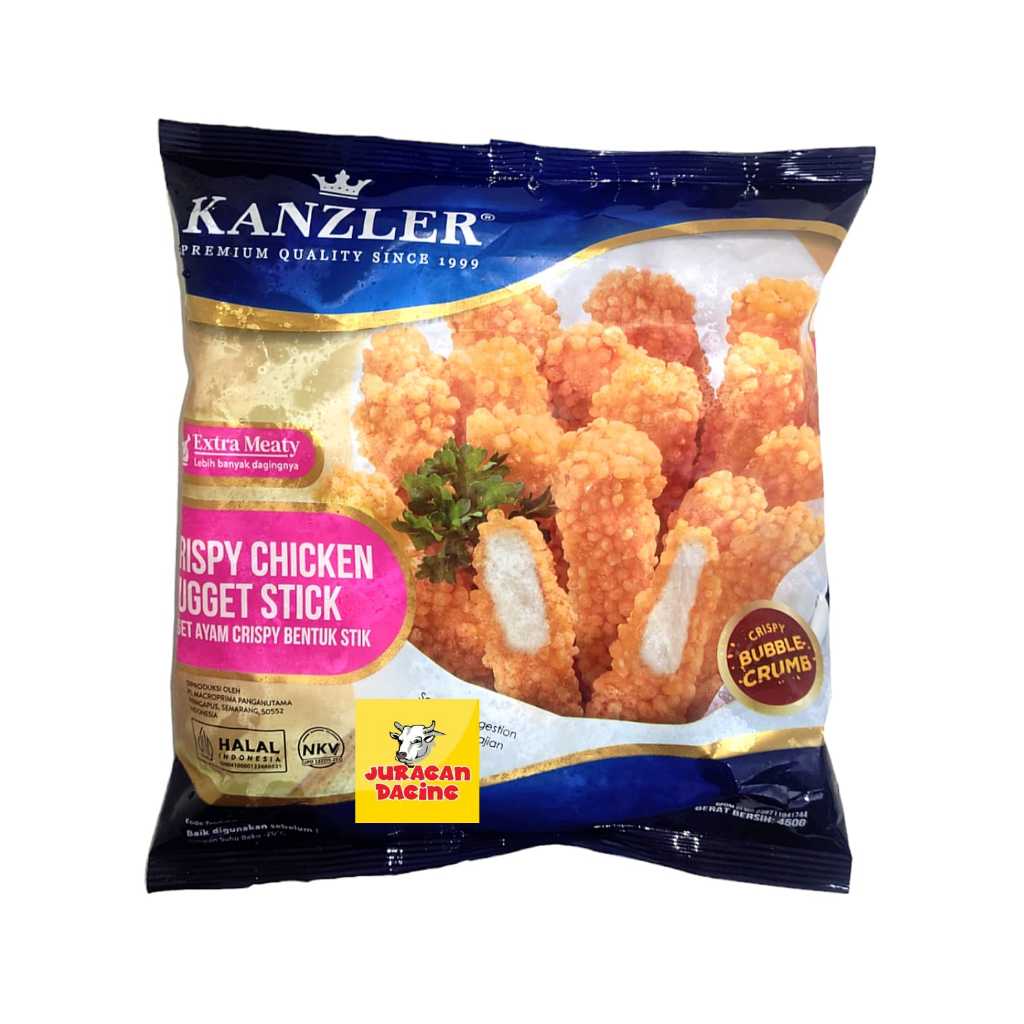 

Kanzler Crispy Chicken Nugget Stick 450gr