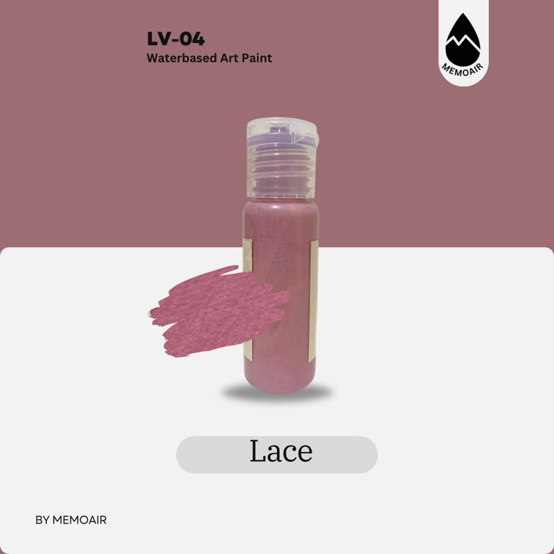 

Cat Lukis Waterbased color "Lace" by MemoAir