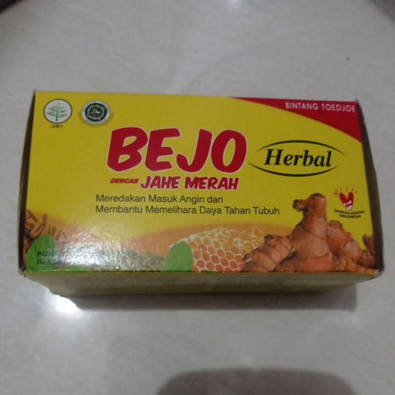 

Bejo Jahe Merah Herbal isi 6 sachet @15mL exp April 2025