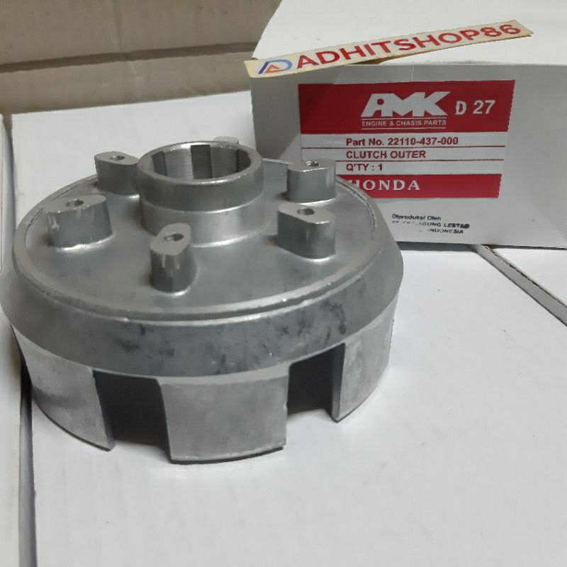 RUMAH KOPLING GL PRO GL 125  CB 100  GL 100 ALUMINIUM RUMAH KOPLING GL 100/ GL PRO