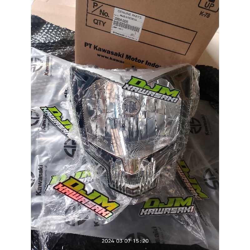 Reflektor headlamp Ninja 250 SL Z250 SL NINJA RR Mono ORIGINAL KAWASAKI 23007-0335