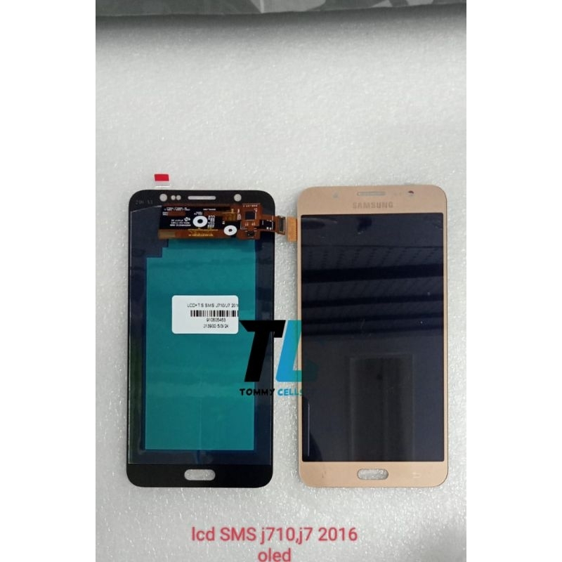 LCD TOUCHSCREEN SAMSUNG GALAXY J7 2016 J710 OLED TIPIS PRESISI
