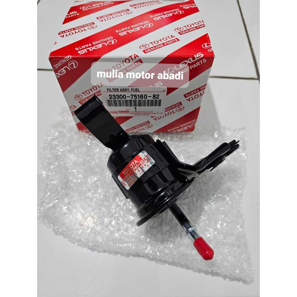 Filter saringan bensin innova  23300-75160-82 merek toyota