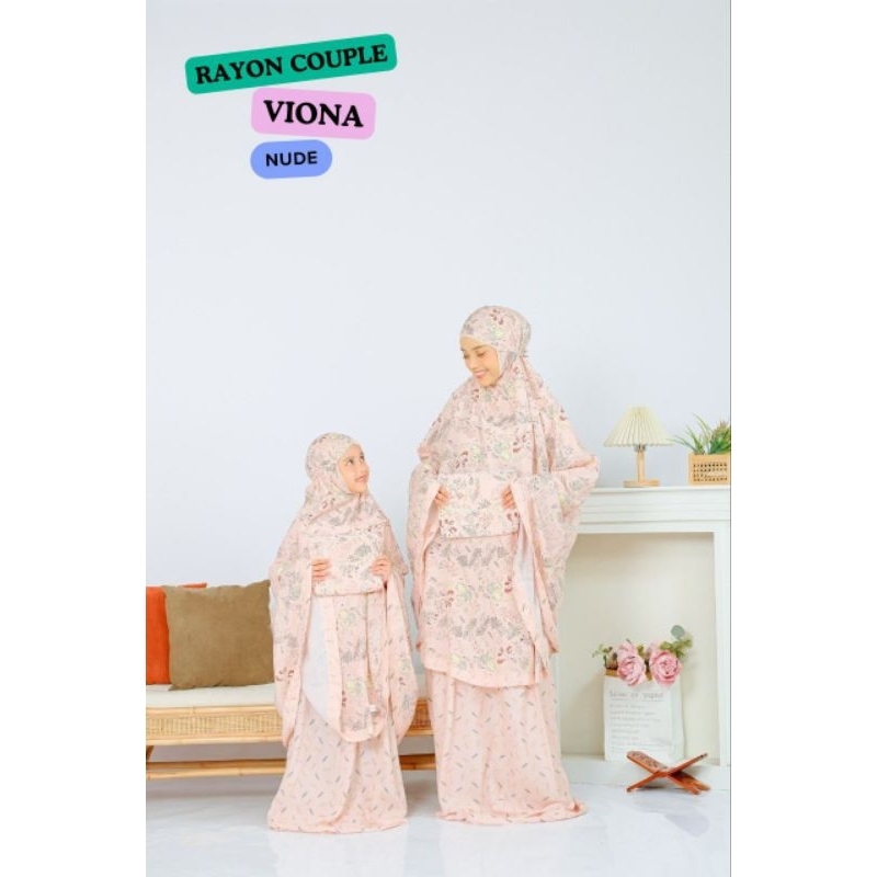 MUKENA COUPLE/ MUKENA RAYON PREMIUM 2024 / MUKENA MOTIF/MUKENA IBU & ANAK