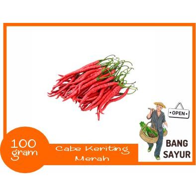 

KIRIM INSTAN Cabe Keriting Merah 100 gram