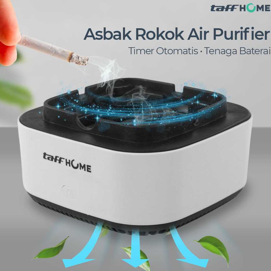 SEGERA BELI TaffHOME Asbak Rokok Air Purifier Filter Cigar Ashtray  LM222TaffHOME Asbak Rokok Air Pu