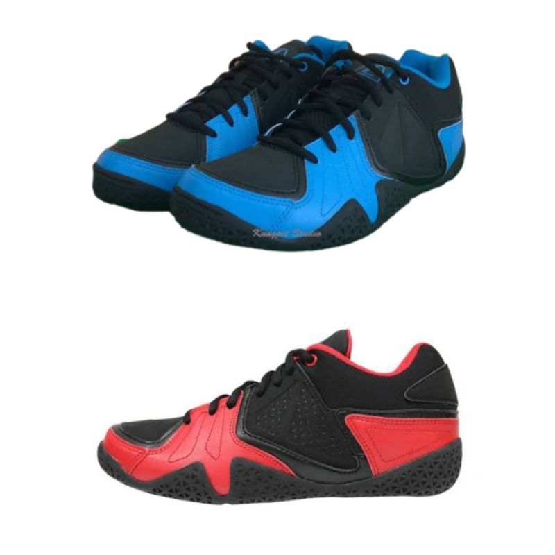 Sepatu League Basket Anak Hitam SHOCKWAVE LOW JR STOK LAMA ORIGINAL SALE