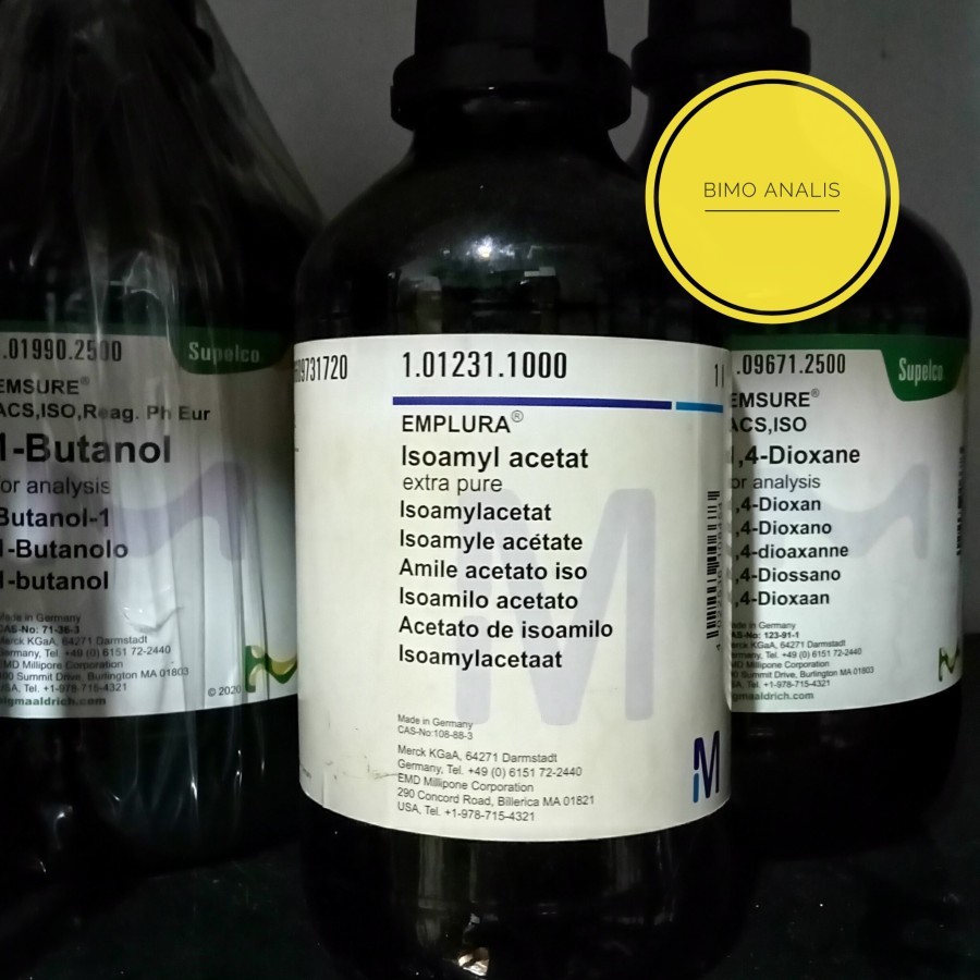 REPACK ISOAMYL ACETATE 100mL MERCK 101231 | ISOAMIL ASETAT Pro Analis