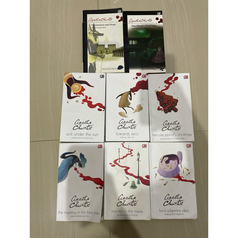 Buku Agatha christie (bekas)