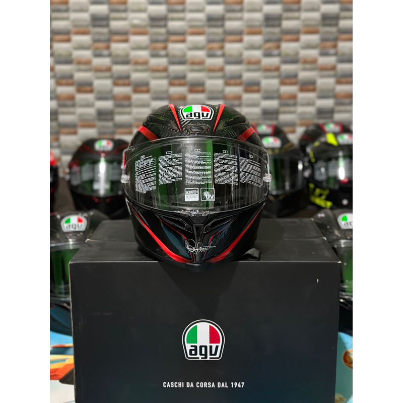 Helm Pista GP R Grand Premio Carbon Fiber