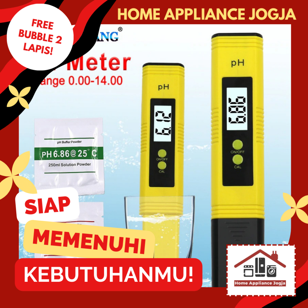 [HAJ] TESTER PH AIR Alat Uji PH Air Digital / Alat Tester Air Rumah / Alat Ukur Uji PH Meter Digital