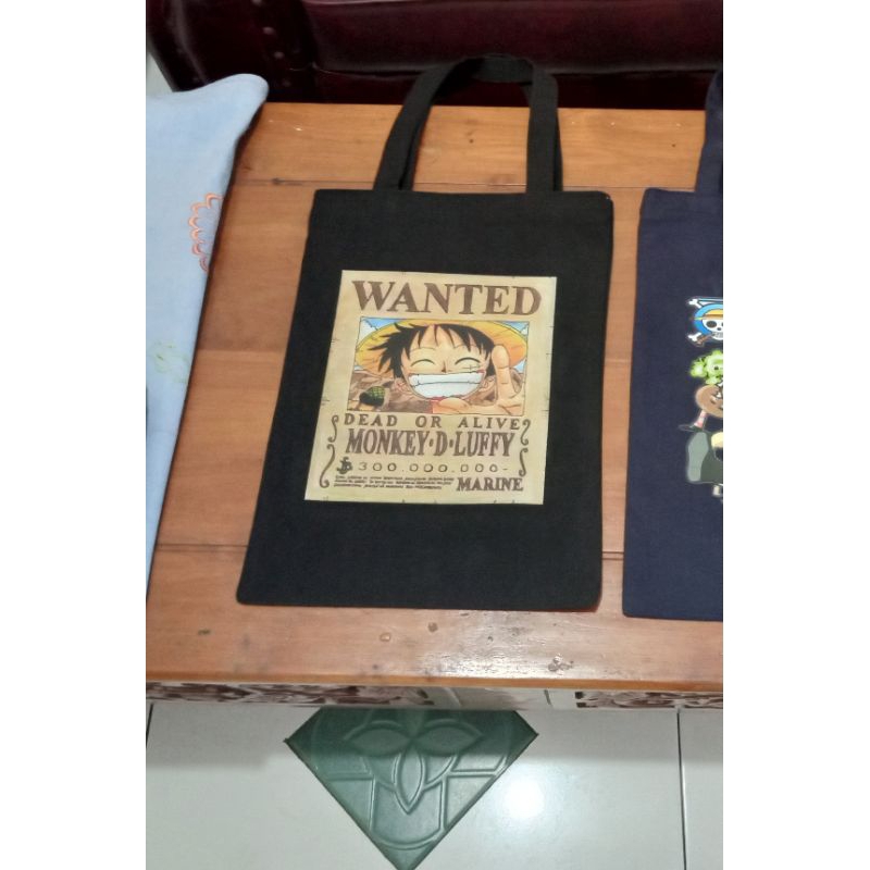 TOTEBAG KANVAS ANIME ONE PIECE