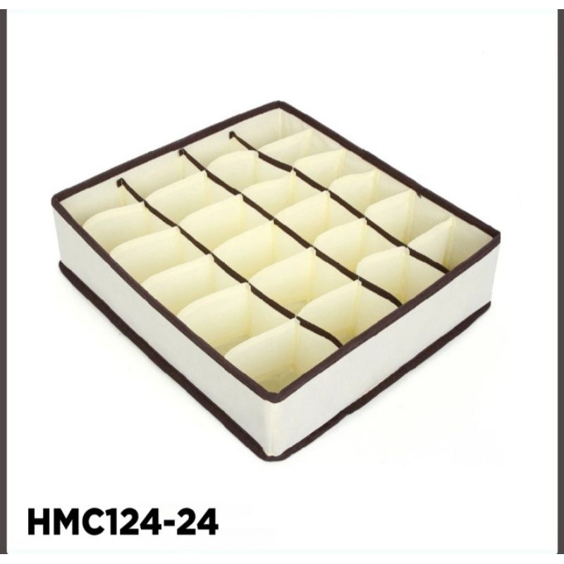 Storage Bag Storage Underwear 24 Sekat Kotak