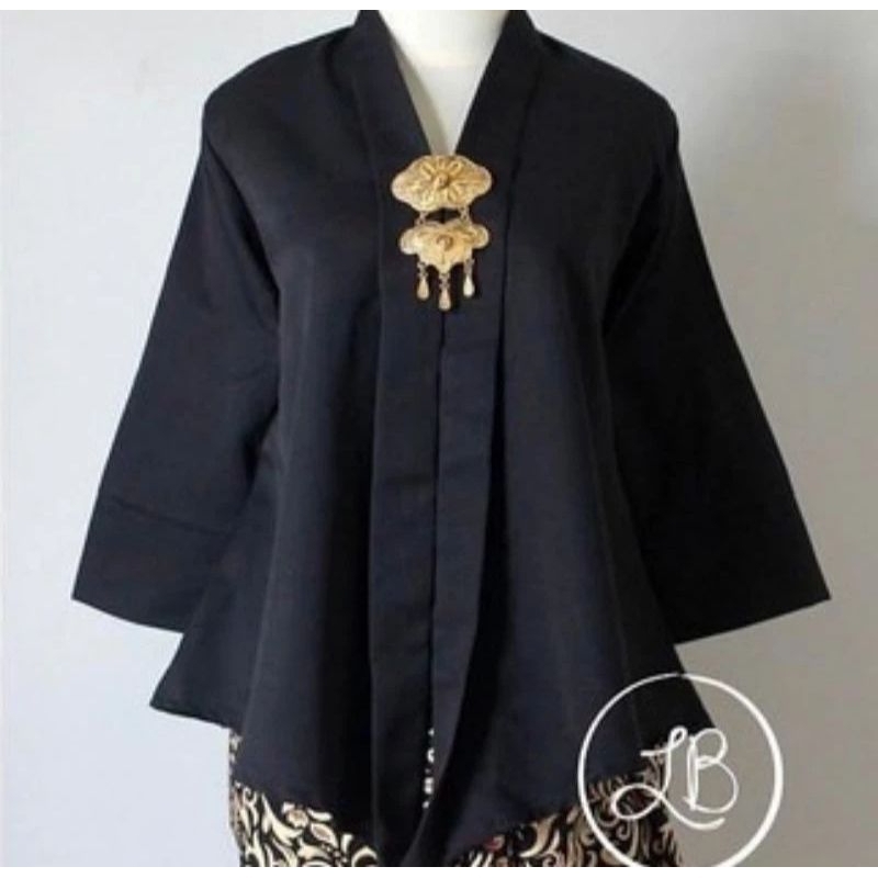 TERMURAH  ATASAN KEBAYA FLOY POLOS / KEBAYA KONDANGAN / KEBAYA WISUDA