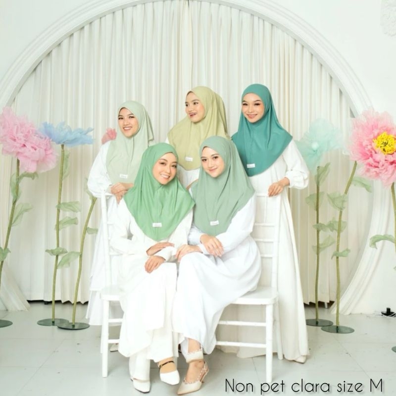 HIJAB KENAN NON PET SIZE M dan L ORIGINAL KENAN