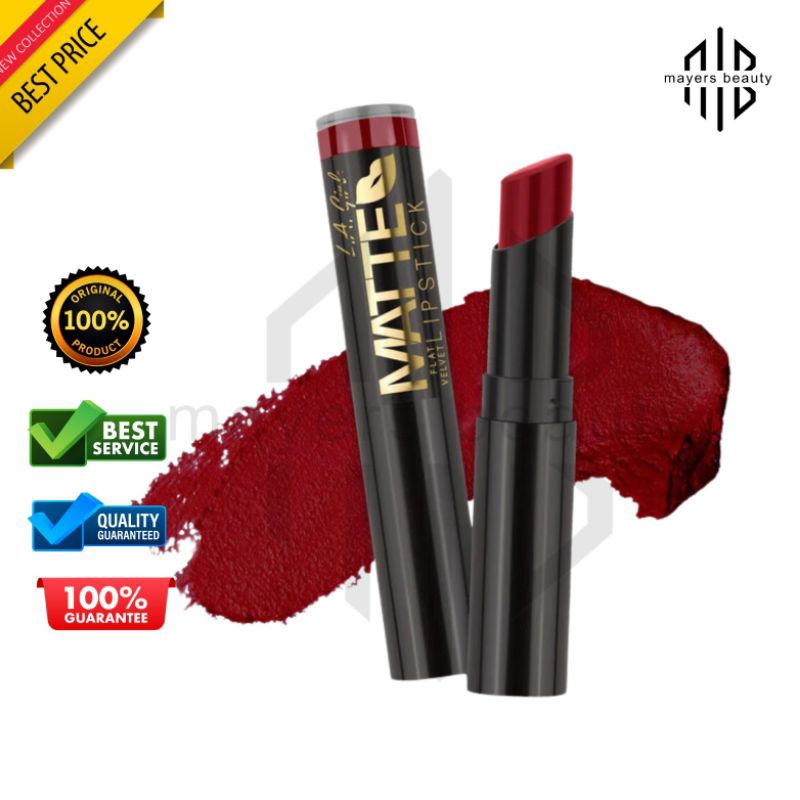 LA GIRL MATTE FLAT VELVET LIPSTICK