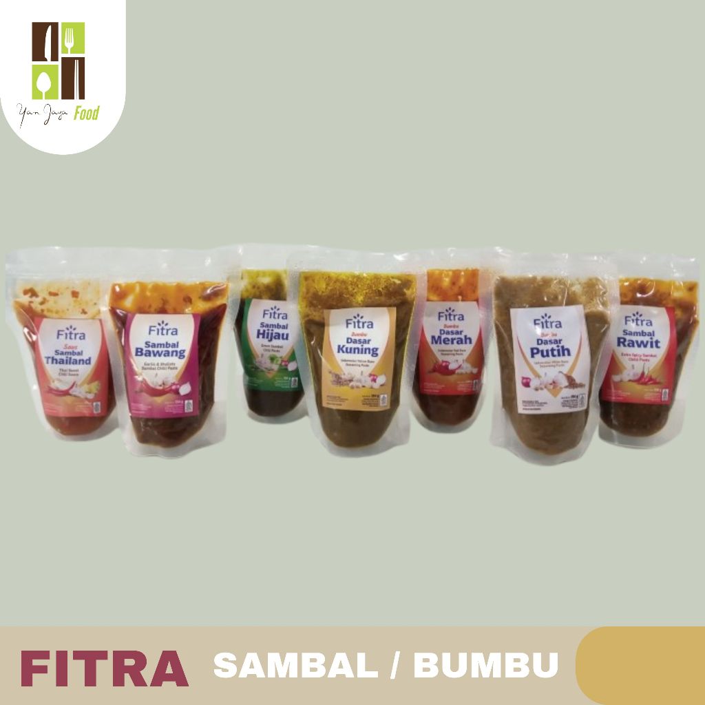 

Fitra Bumbu Masak Instan Sambal Terasi / Rawit / Bawang / Putih / Kuning / Tumis 1KG