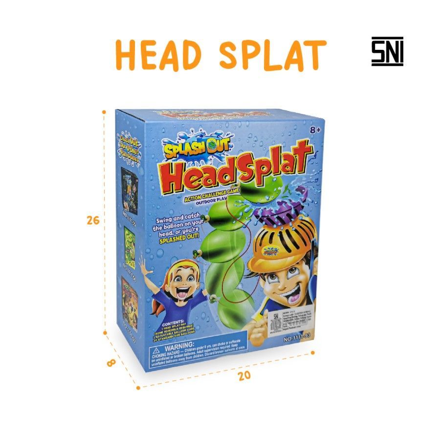 Mainan Head Splat Challenge Game - Mainan Outdoor