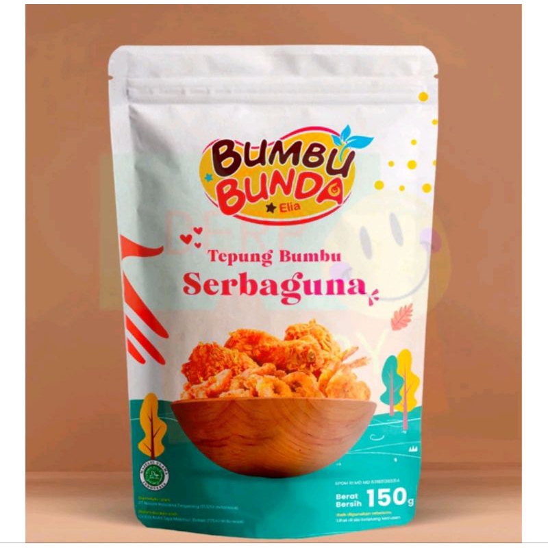 

Bumbu Bunda Elia Tepung Bumbu Serbaguna 150gr