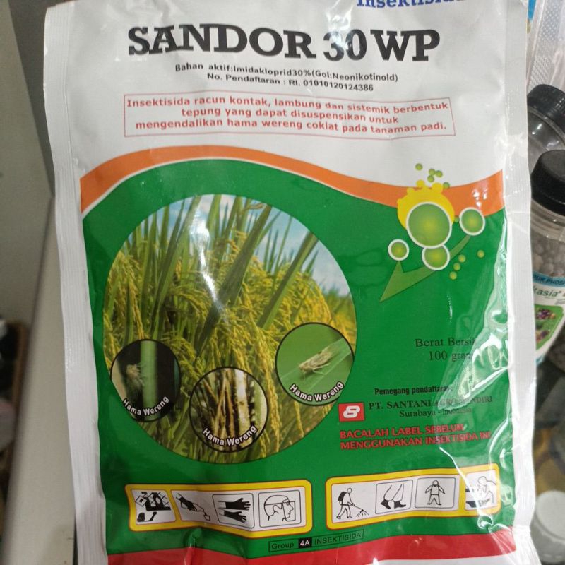 SANDOR 30WP- insektisida sandor 30wp Kemasan 100gr
