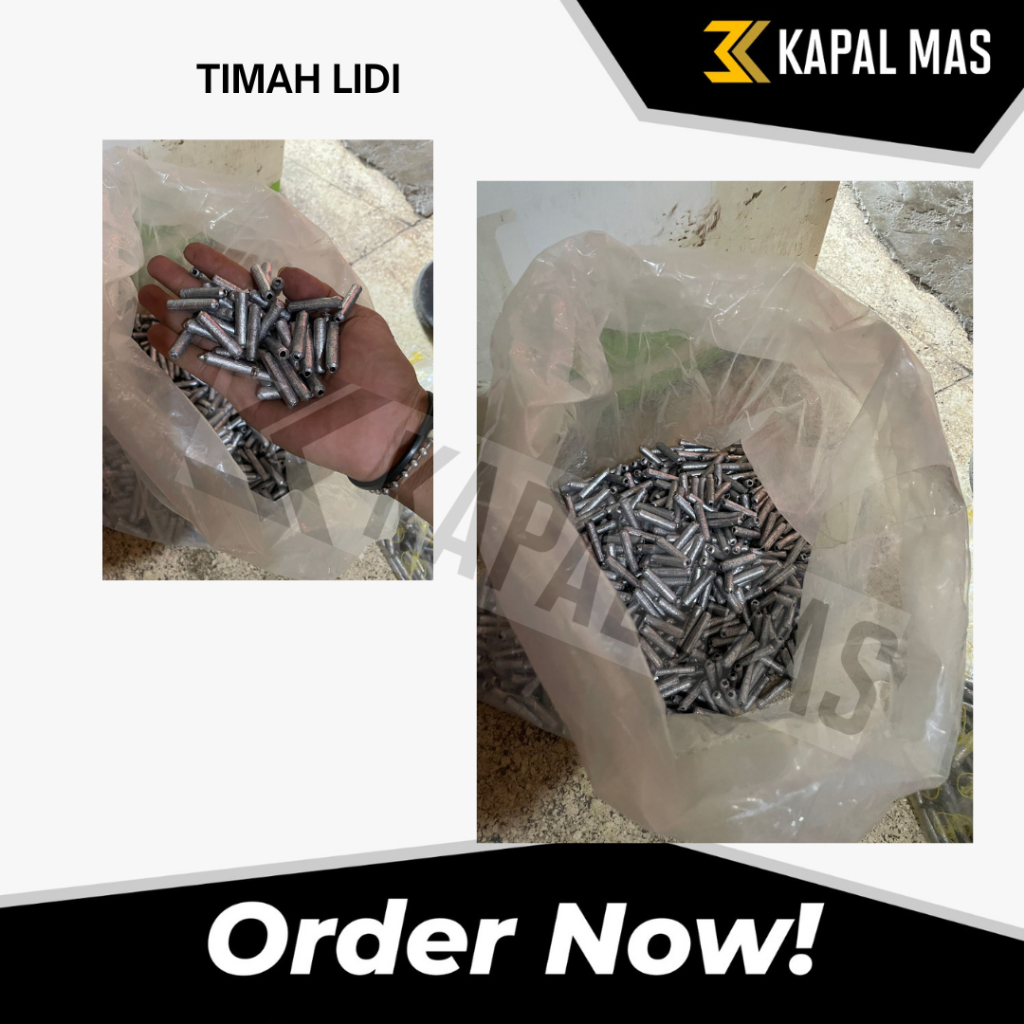 TIMAH LIDI / PEMBERAT JARING / TIMAH PANCING / TIMAH JALA