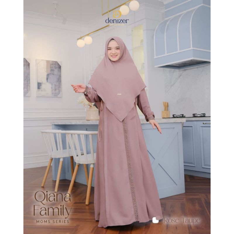 Qiana Dress Gamis Syar'i By Denizer