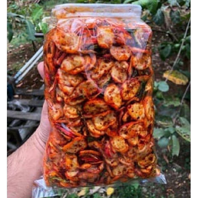 

Seblak kempelang Seblak Kerupuk bawang isi 500gram