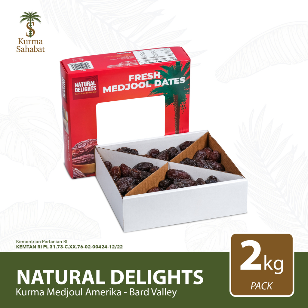 

Kurma Medjoul Natural Delights 2Kg USA