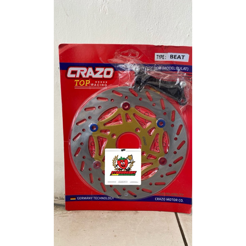 piringan cakram crazo 260mm,beat,vario125/150 old