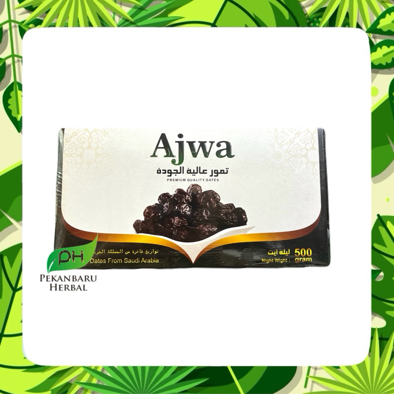 

Kurma Ajwa Nabi Murah ASLI Madinah Premium Dates 500 gram 1/2 KG