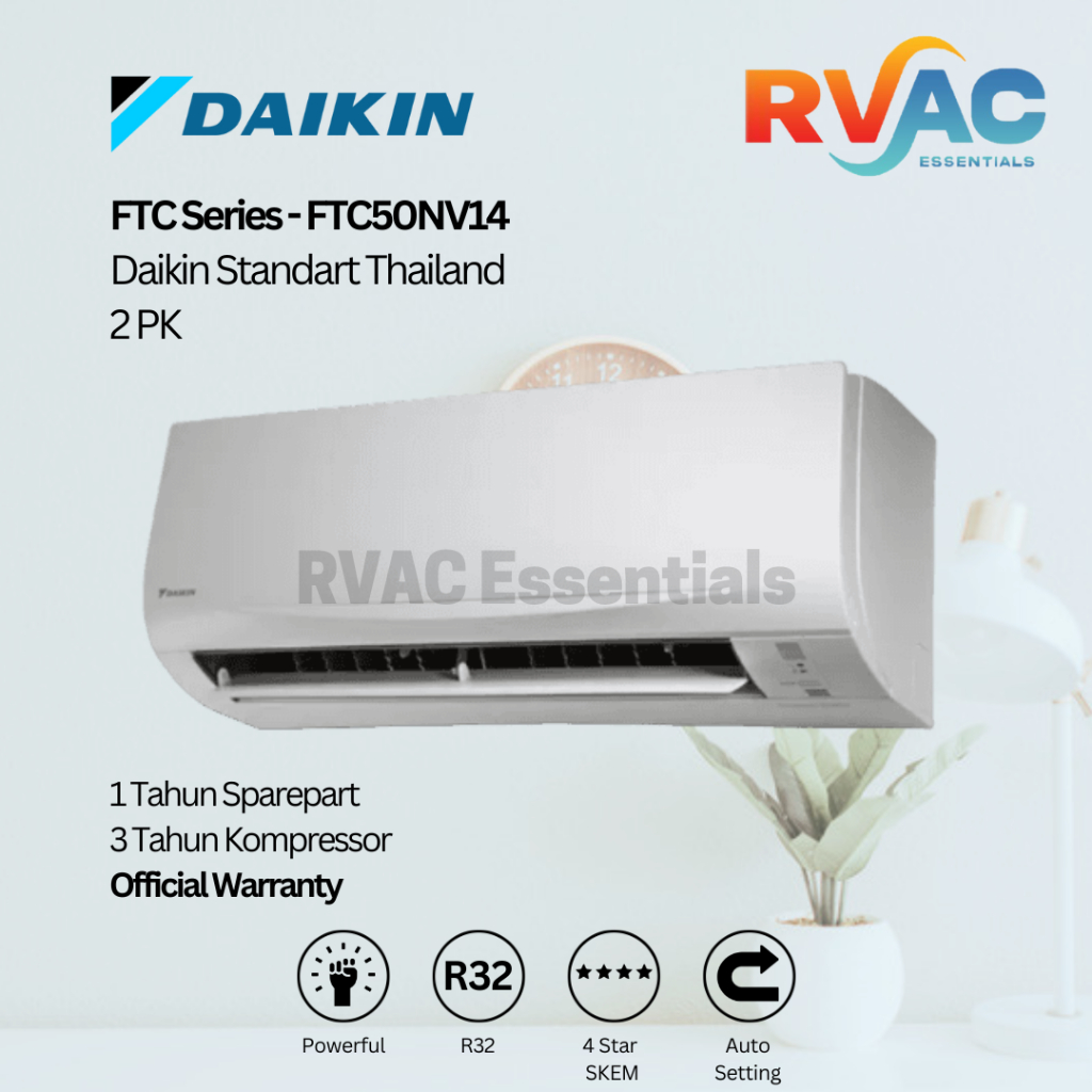 AC DAIKIN 2 PK THAILAND FTC50NV14