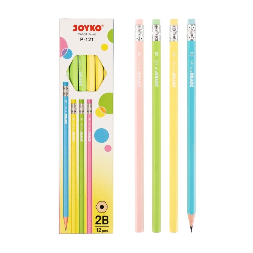 

[PACK] Pensil / Pencils 2B - Joyko P-121 MURAH