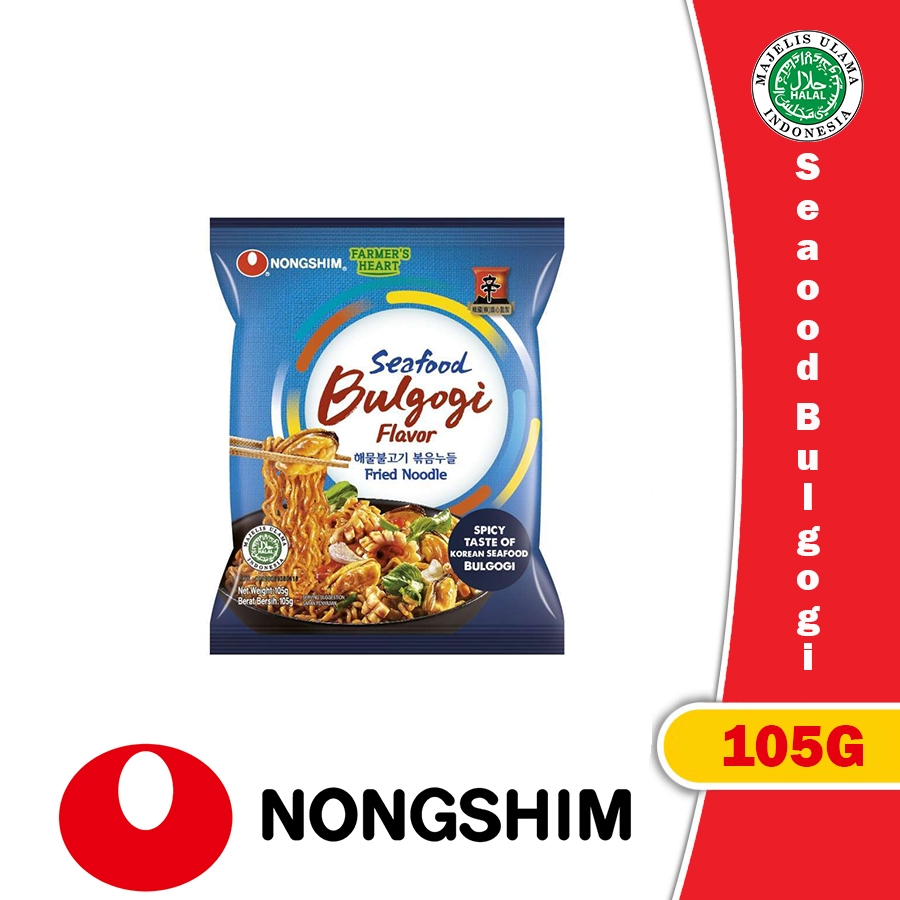 

Nongshim Seafood Bulgogi Fried Noodle 105 Gr